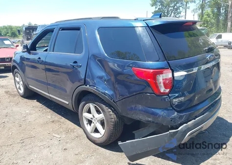 2016 Ford Explorer Xlt z USA, uszkodzony, nr VIN 1FM5K8DH2GGC52425